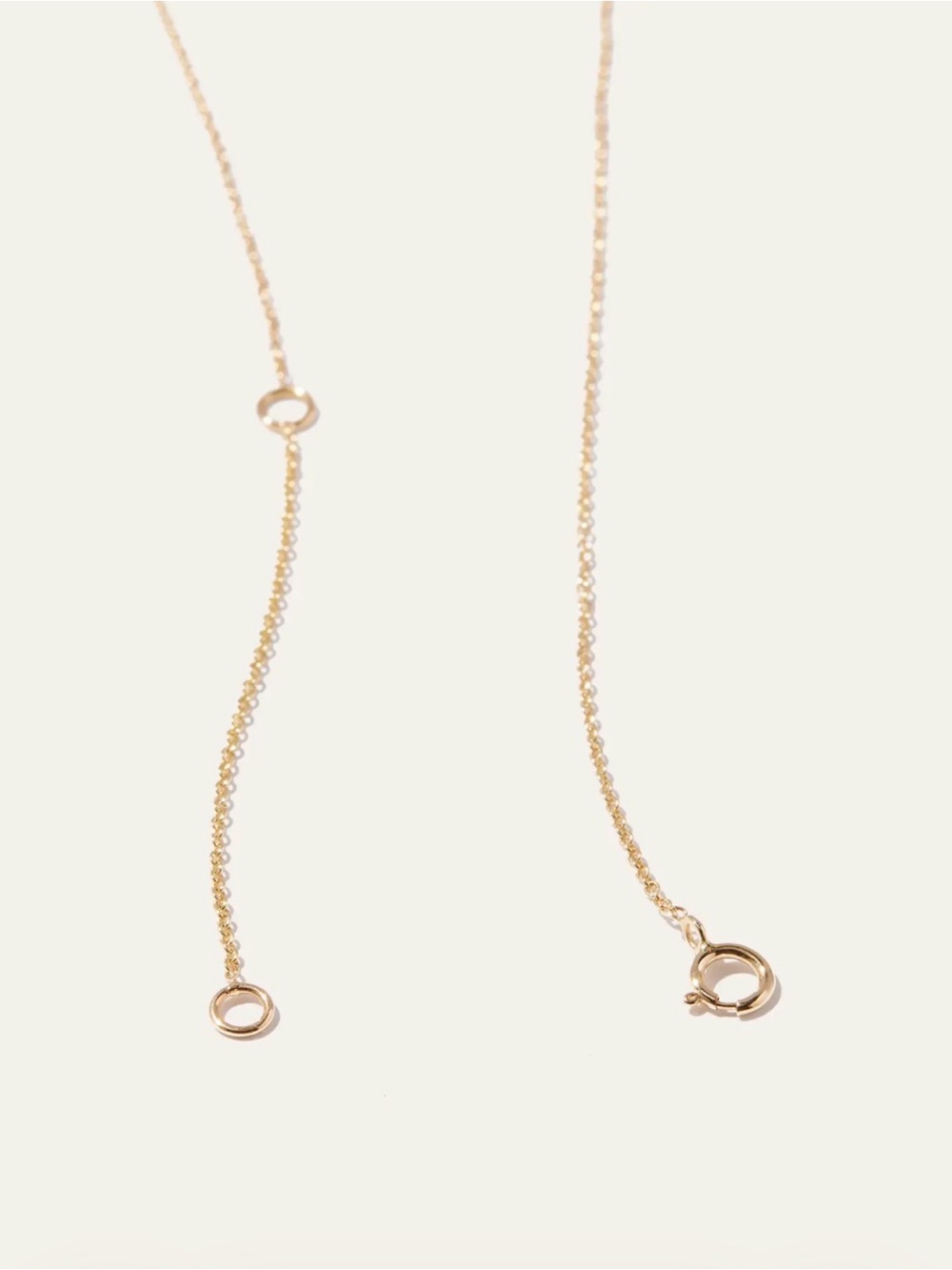 Quince 14K Gold Diamond Petite Bar Necklace NEW in box - Picture 4 of 8